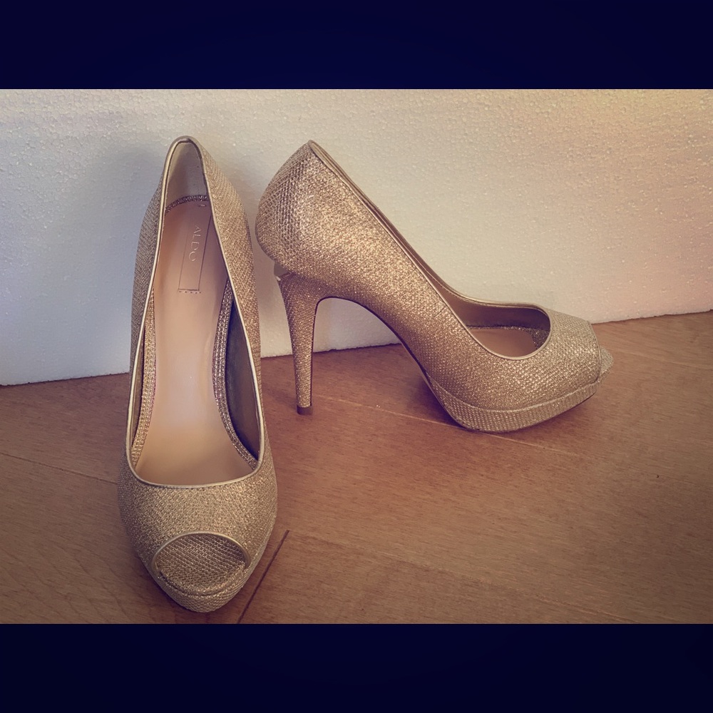 Aldo Reann Bridal Heels. NEW!